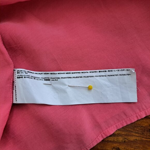 MNG Juniors Tiered Dress Pink Color Size 2 Sleeveless - Picture 4 of 6